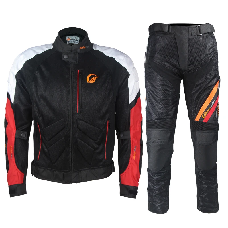 Riding Tribe Motorcycle Racing Suit Men Spring Summer Jacket and Pants Mesh Motocross Gear Riding protective Clothes SWX Moto
Riding Tribe Motorcycle Racing Suit Men Spring Summer Jacket and Pants Mesh Motocross Gear Riding protective Clothes SWX Moto