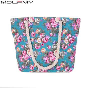 New Floral Printing Bag Women Handbags Canvas Lady Shoulder Bags Large Tote Lady Fashion Bag Brand 2018 Woman Beach Handbag
New Floral Printing Bag Women Handbags Canvas Lady Shoulder Bags Large Tote Lady Fashion Bag Brand 2018 Woman Beach Handbag
