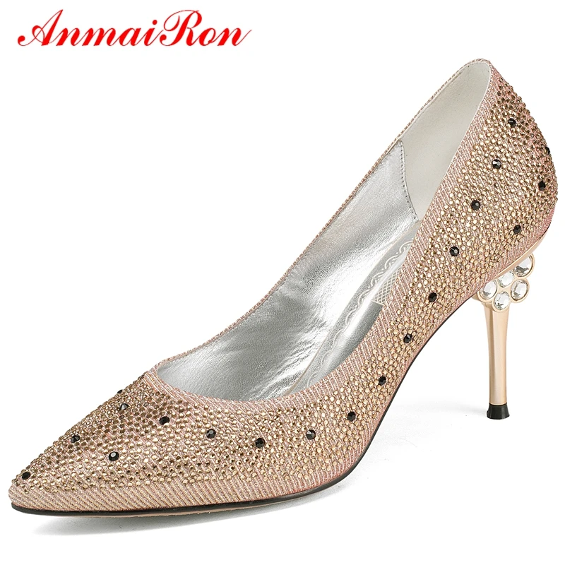 AnmaiRon Basic Super High Thin Heels Women Fashion Shoes 2019 Pointed Toe Casual Slip-On Pumps Women Size 34-39 LY779
AnmaiRon Basic Super High Thin Heels Women Fashion Shoes 2019 Pointed Toe Casual Slip-On Pumps Women Size 34-39 LY779