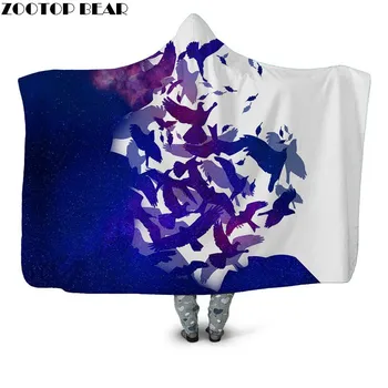 Bird Animal Wearable Hooded Blanket Print Fleece Throw Blanket Travel Office Bedspread Fashion Popular Plush Blanket Drop Ship
Bird Animal Wearable Hooded Blanket Print Fleece Throw Blanket Travel Office Bedspread Fashion Popular Plush Blanket Drop Ship
