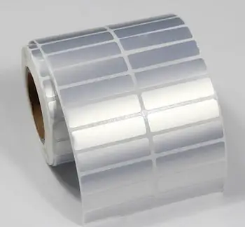 40*10*3000 Bank label bar code paper paper Matt silver PET scratch resistance and corrosion resistance
40*10*3000 Bank label bar code paper paper Matt silver PET scratch resistance and corrosion resistance