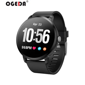 2019 OGEDA Smartwatch men women waterproof Fitness bluetooth stopwatch LED Backlight call/message reminder Heart rate monitor
2019 OGEDA Smartwatch men women waterproof Fitness bluetooth stopwatch LED Backlight call/message reminder Heart rate monitor