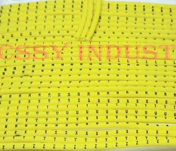 freeshipping 1300pcs/set print Cable wire Markers 0.5-10mm2 26 different letter ABCDEFGHIJKLMNOPQRSTUVWXYZ
freeshipping 1300pcs/set print Cable wire Markers 0.5-10mm2 26 different letter ABCDEFGHIJKLMNOPQRSTUVWXYZ