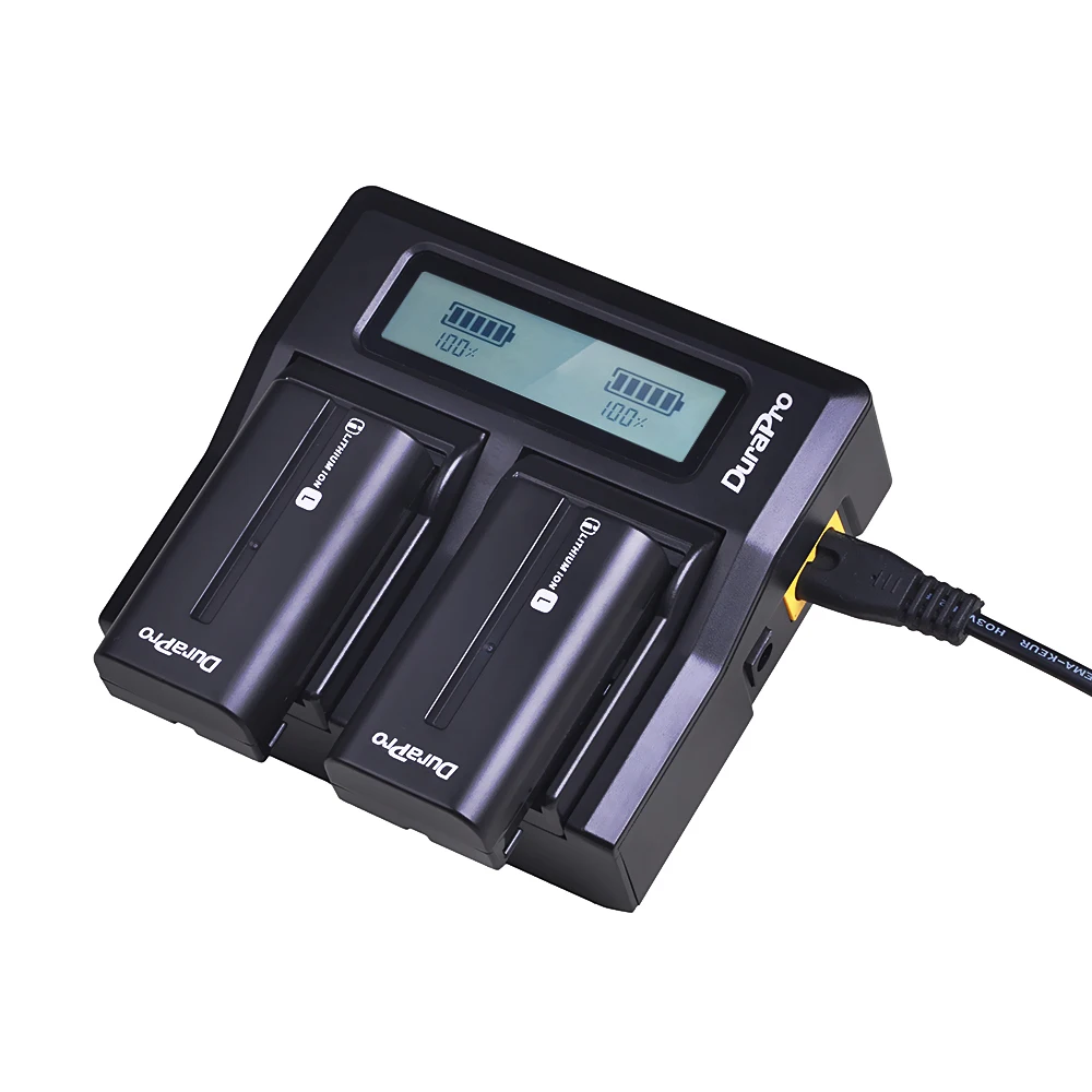 NP-F550 NP-F570 NP F550 F570 Rechargeable Li-ion Battery + LCD Quick Charger for Sony CCD-SC55 CCD-TRV81 DCR-TRV210 MVC-FD81
NP-F550 NP-F570 NP F550 F570 Rechargeable Li-ion Battery + LCD Quick Charger for Sony CCD-SC55 CCD-TRV81 DCR-TRV210 MVC-FD81