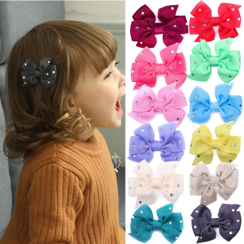 12pcs/set Diamond Pinwheel Hair Bows Clips for Girls Sweet Kids Hairpins Crystal Handmade Barrette Hair Accessories
12pcs/set Diamond Pinwheel Hair Bows Clips for Girls Sweet Kids Hairpins Crystal Handmade Barrette Hair Accessories