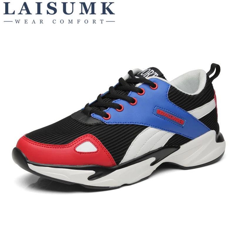 2019 LAISUMK New Spring/Autumn Men Shoes Casual Shoes Men Mesh Shoes Breathable Low Shoe Lace Up Flats Free Shipping
2019 LAISUMK New Spring/Autumn Men Shoes Casual Shoes Men Mesh Shoes Breathable Low Shoe Lace Up Flats Free Shipping