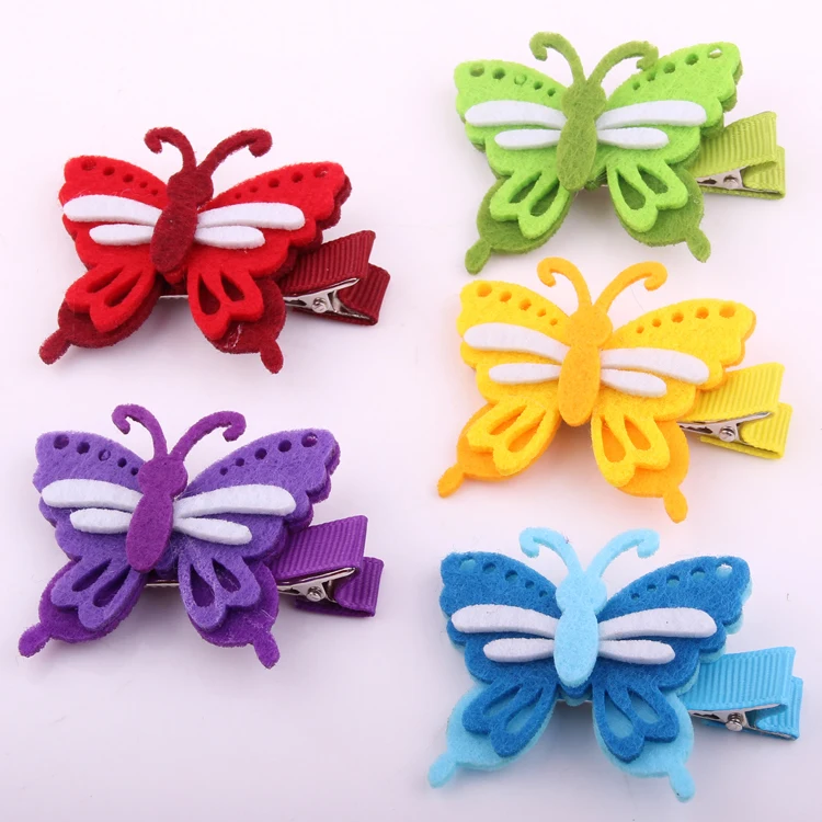 2 PIECES/LOT Fashion Girls hair accessory colored cartoon butterfly hair clip hair fringe hairpins creative designer barrettes
2 PIECES/LOT Fashion Girls hair accessory colored cartoon butterfly hair clip hair fringe hairpins creative designer barrettes