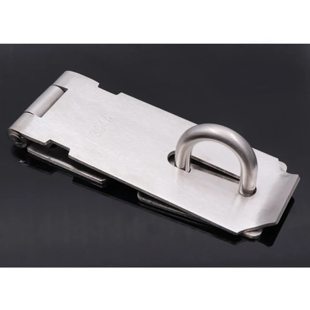 Padlock Clasp Gate Anti Theft Hasp Staple Stainless Steel Cabinet Door Lock Shed Latch Easy Install
Padlock Clasp Gate Anti Theft Hasp Staple Stainless Steel Cabinet Door Lock Shed Latch Easy Install