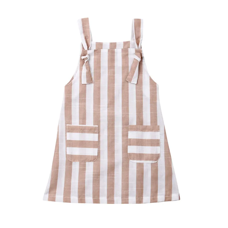 1-6Y Kids Baby Girls Cute Sleeveless Bandage Striped Dress Clothes Princess Party Bow Tutu Children Girls Beach Dress Sundress
1-6Y Kids Baby Girls Cute Sleeveless Bandage Striped Dress Clothes Princess Party Bow Tutu Children Girls Beach Dress Sundress