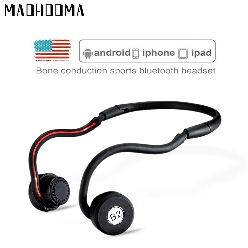 MaoHooMa B2 Bone Conduction Wireless Headphone Bluetooth Headphones Stereo Sports Hands-free Headset For iphone Samsung huawei
MaoHooMa B2 Bone Conduction Wireless Headphone Bluetooth Headphones Stereo Sports Hands-free Headset For iphone Samsung huawei