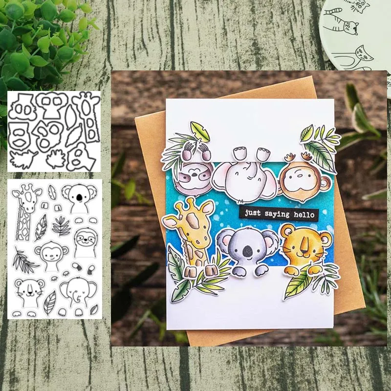 Animals Metal Cutting Dies Stamps Stencil for DIY Scrapbooking Photo Album Embossing Decorative Craft Die
Animals Metal Cutting Dies Stamps Stencil for DIY Scrapbooking Photo Album Embossing Decorative Craft Die