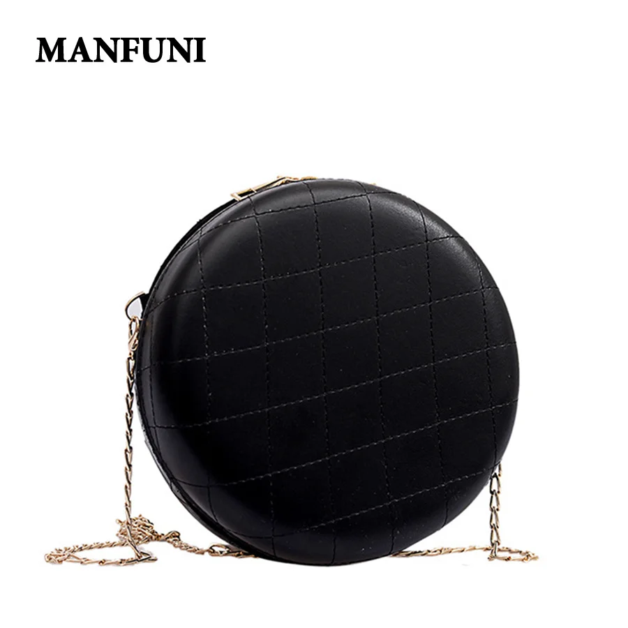 MANFUNI Lingge Chain Bag for Women Summer New Round Shoulder Bag Ladies Fashion PU Zipper Messenger Bag Bolsas De Mujer
MANFUNI Lingge Chain Bag for Women Summer New Round Shoulder Bag Ladies Fashion PU Zipper Messenger Bag Bolsas De Mujer