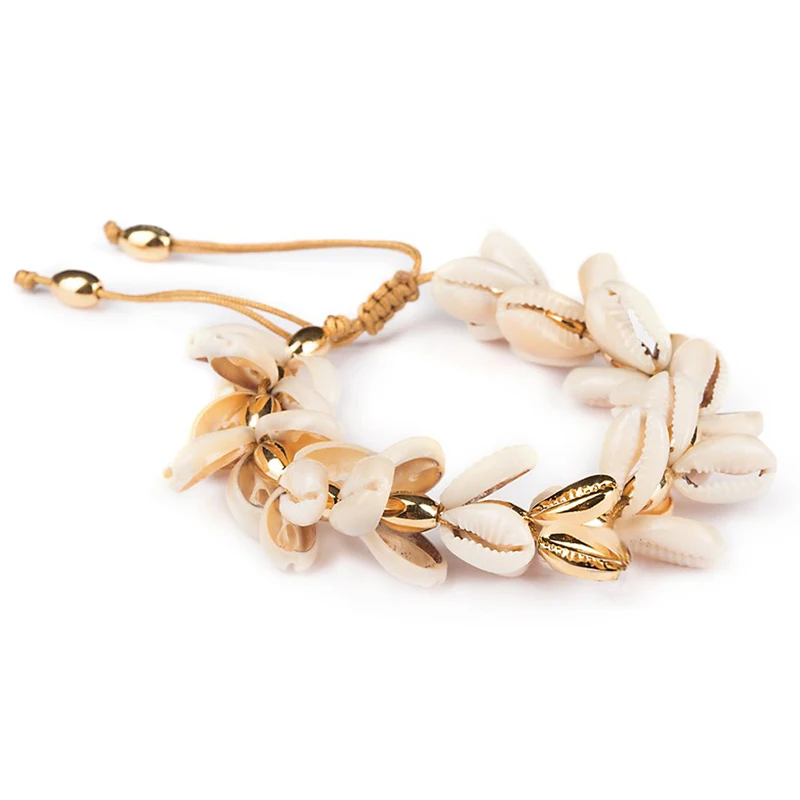 Fashion Boho Bracelet Gold Plating Nature PUKA Shell Bracelet Moda Hombre Holiday Gifts for Women Tibetan Jewelry SZ008
Fashion Boho Bracelet Gold Plating Nature PUKA Shell Bracelet Moda Hombre Holiday Gifts for Women Tibetan Jewelry SZ008