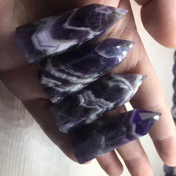 4pc a lots Rock Natural Stone and Minerals Dream Amethyst Crystals Healing Polished Reiki Points Wand BH780
4pc a lots Rock Natural Stone and Minerals Dream Amethyst Crystals Healing Polished Reiki Points Wand BH780