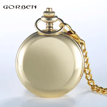 2017 New GORBEN Watch Golden Silver Polish Quartz Pocket Watches Roman Numerals Dial Men Women Watch Fob Chain Necklace Gifts
2017 New GORBEN Watch Golden Silver Polish Quartz Pocket Watches Roman Numerals Dial Men Women Watch Fob Chain Necklace Gifts
