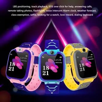 S6 Children's Smart Bracelet Wristband Tracker with Alarm Clock Location Tracking Function
S6 Children's Smart Bracelet Wristband Tracker with Alarm Clock Location Tracking Function