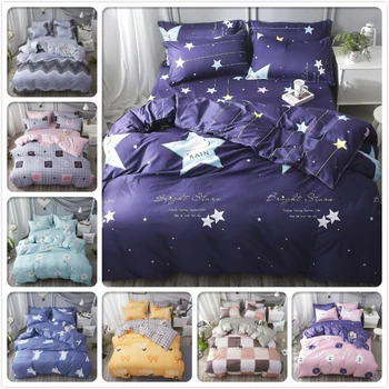 Blue Big Star Sky Pattern Kids Soft Cotton Bedding Sets 3pcs/4pcs Bed Linens Single Twin Full Queen King Double Size Duvet Cover
Blue Big Star Sky Pattern Kids Soft Cotton Bedding Sets 3pcs/4pcs Bed Linens Single Twin Full Queen King Double Size Duvet Cover