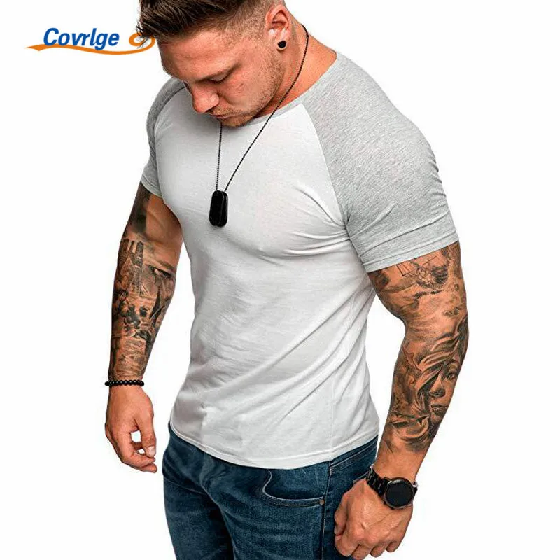 Covrlge 2019 Men T Shirt Spring Summer Slim Shirts Male Tops Leisure Bodybuilding Short Sleeves Personality Tees Clothing MTS521
Covrlge 2019 Men T Shirt Spring Summer Slim Shirts Male Tops Leisure Bodybuilding Short Sleeves Personality Tees Clothing MTS521