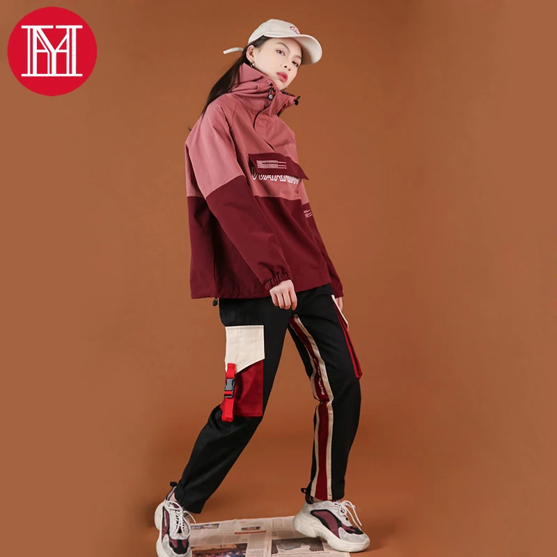 women hip hop 2 pieces sets loose fashion girls brand tracksuits tops hoodie with pants new design hot sale
women hip hop 2 pieces sets loose fashion girls brand tracksuits tops hoodie with pants new design hot sale