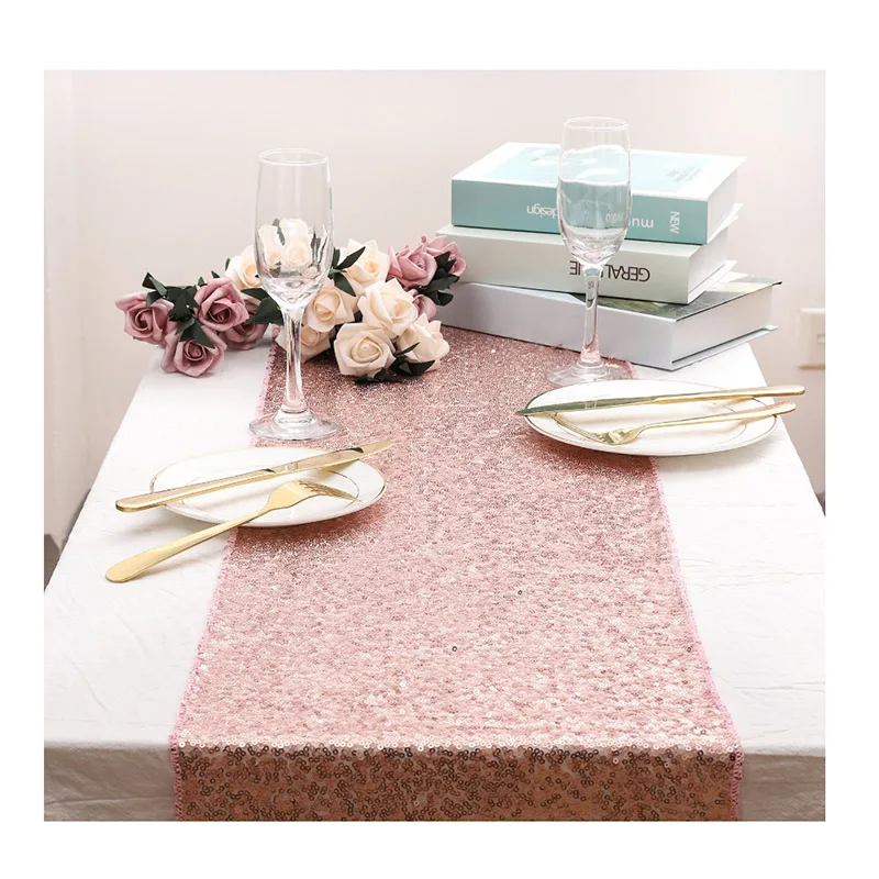 Розовое золото обеденное украшение свадебного стола Набор латексных шаров