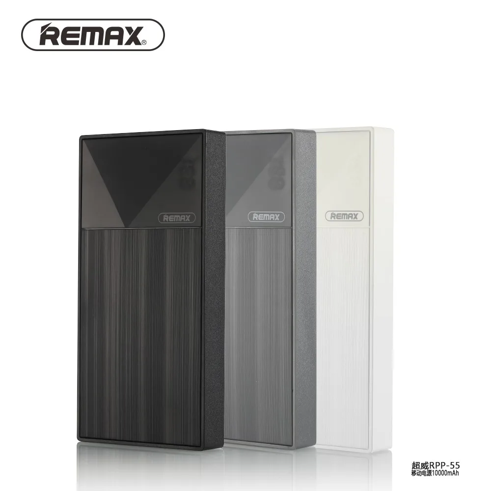 Remax RPP-55 Power Bank 10000mAh with Digital Display Portable External Battery power-bank for iphone X Max 8 plus xiaomi huawei
Remax RPP-55 Power Bank 10000mAh with Digital Display Portable External Battery power-bank for iphone X Max 8 plus xiaomi huawei