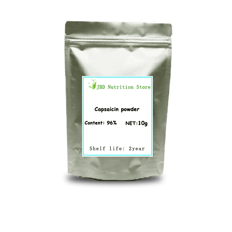10g CAPSAICIN 96%,Chilli Pepper Extract, High Quality Capsaicin Powder Free Shipping
10g CAPSAICIN 96%,Chilli Pepper Extract, High Quality Capsaicin Powder Free Shipping