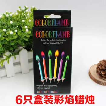 (6pcs/pack)Free Shipping Hot Sale Magic Colored Flames Candle Birthday Party Holiday Wedding Colorful Decoration
(6pcs/pack)Free Shipping Hot Sale Magic Colored Flames Candle Birthday Party Holiday Wedding Colorful Decoration