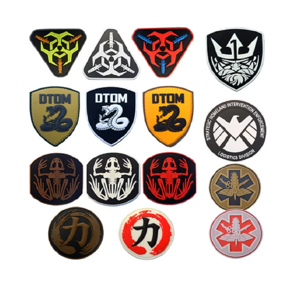 3D PVC Glue patch Baojun Skeleton frog Revenge League Delta Battlefield medical Rattlesnake tactical morale Magic armband 
3D PVC Glue patch Baojun Skeleton frog Revenge League Delta Battlefield medical Rattlesnake tactical morale Magic armband