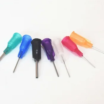 35pcs/lot Dispensing Needles Tips for Liquid Dispenser Syringe 16GA, 18GA, 21GA, 22GA, 23GA, 25GA, 27GA Gauge
35pcs/lot Dispensing Needles Tips for Liquid Dispenser Syringe 16GA, 18GA, 21GA, 22GA, 23GA, 25GA, 27GA Gauge