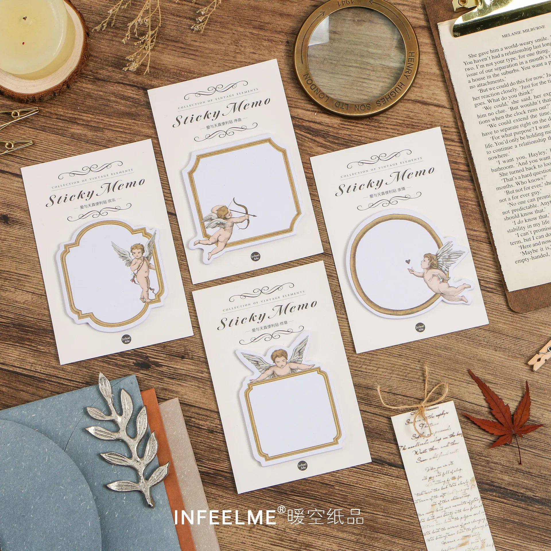 Cupid Angel Boy Infeel.me Self-Adhesive N Times Memo Pad Sticky Notes Bookmark School Office Supply
Cupid Angel Boy Infeel.me Self-Adhesive N Times Memo Pad Sticky Notes Bookmark School Office Supply