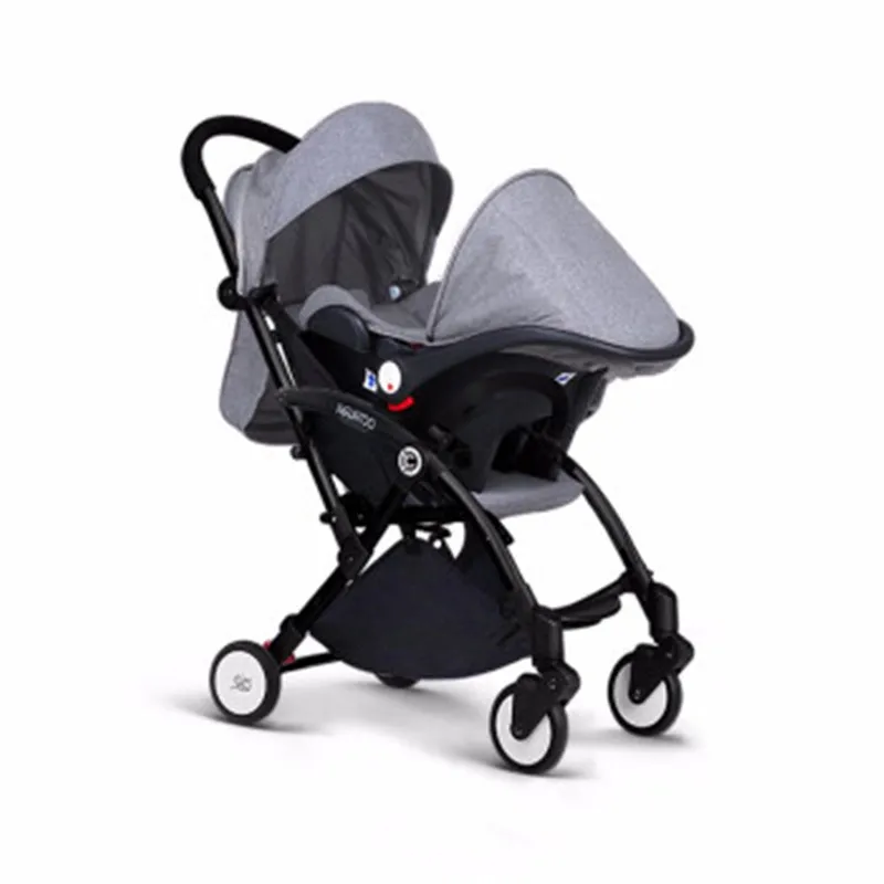NGLATOO Multifunctional car seat baby stroller 4 in 1 High Landscape Newborn baby carrier lightweight folding cart + safety seat
NGLATOO Multifunctional car seat baby stroller 4 in 1 High Landscape Newborn baby carrier lightweight folding cart + safety seat