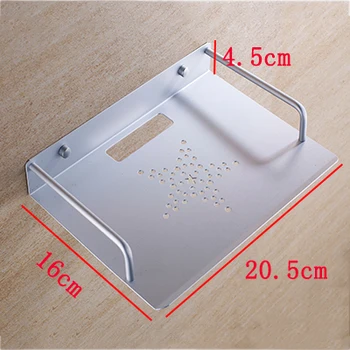 Wireless Wifi Router Storage Boxes Wall Mounting Metal Shelf Support Bracket Cable Organizer, 20.5 cm length x 16 cm width
Wireless Wifi Router Storage Boxes Wall Mounting Metal Shelf Support Bracket Cable Organizer, 20.5 cm length x 16 cm width