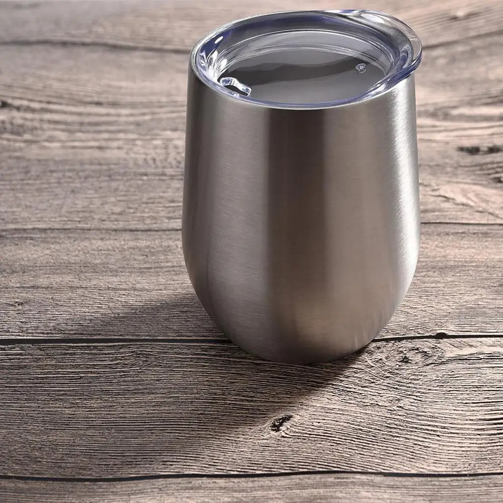 12oz Bullet Water Bottle Mug Double-insulated Stainless Steel Coffee Tumbler Cup with Lid for Cocktails Stemless Wine Glass
12oz Bullet Water Bottle Mug Double-insulated Stainless Steel Coffee Tumbler Cup with Lid for Cocktails Stemless Wine Glass