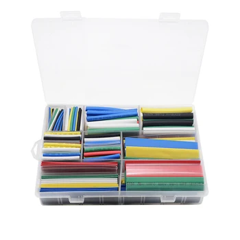 385 pcs/lot Seven Color 9 Sizes Assorted 2:1 Flame-retardant Boxed Heat Shrink Tubing Kit MPa 600V for Home DIY
385 pcs/lot Seven Color 9 Sizes Assorted 2:1 Flame-retardant Boxed Heat Shrink Tubing Kit MPa 600V for Home DIY