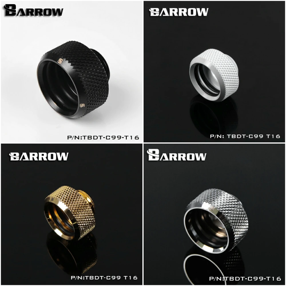 Barrow G1/4" 16mm Multi Function Hard Tube Joint Fitting Connector TBDT-C99 T16
Barrow G1/4" 16mm Multi Function Hard Tube Joint Fitting Connector TBDT-C99 T16