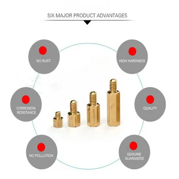 Speaker Hex Copper Column M4 Single Head Copper Column PCB Motherboard Screw Chassis Isolation Copper Column
Speaker Hex Copper Column M4 Single Head Copper Column PCB Motherboard Screw Chassis Isolation Copper Column