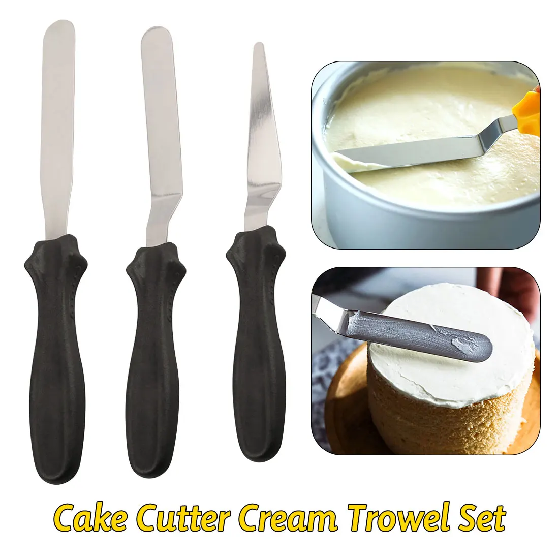 Good 3pcs Blade Angled Espatula Spatula Cake Icing Spatula Smooth Filling Tool Cutter Set Wedding Baking Pastry cake Tools
Good 3pcs Blade Angled Espatula Spatula Cake Icing Spatula Smooth Filling Tool Cutter Set Wedding Baking Pastry cake Tools