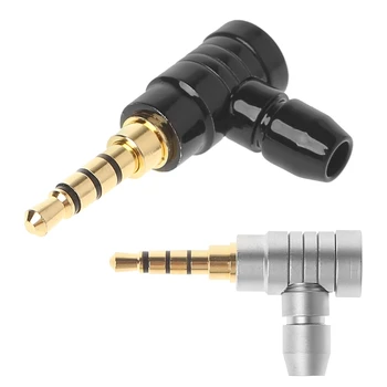2019 New 90 Degree Right Angle Male Jack Plug 4 Pole 3.5mm Stereo Audio Adapter Converter
2019 New 90 Degree Right Angle Male Jack Plug 4 Pole 3.5mm Stereo Audio Adapter Converter