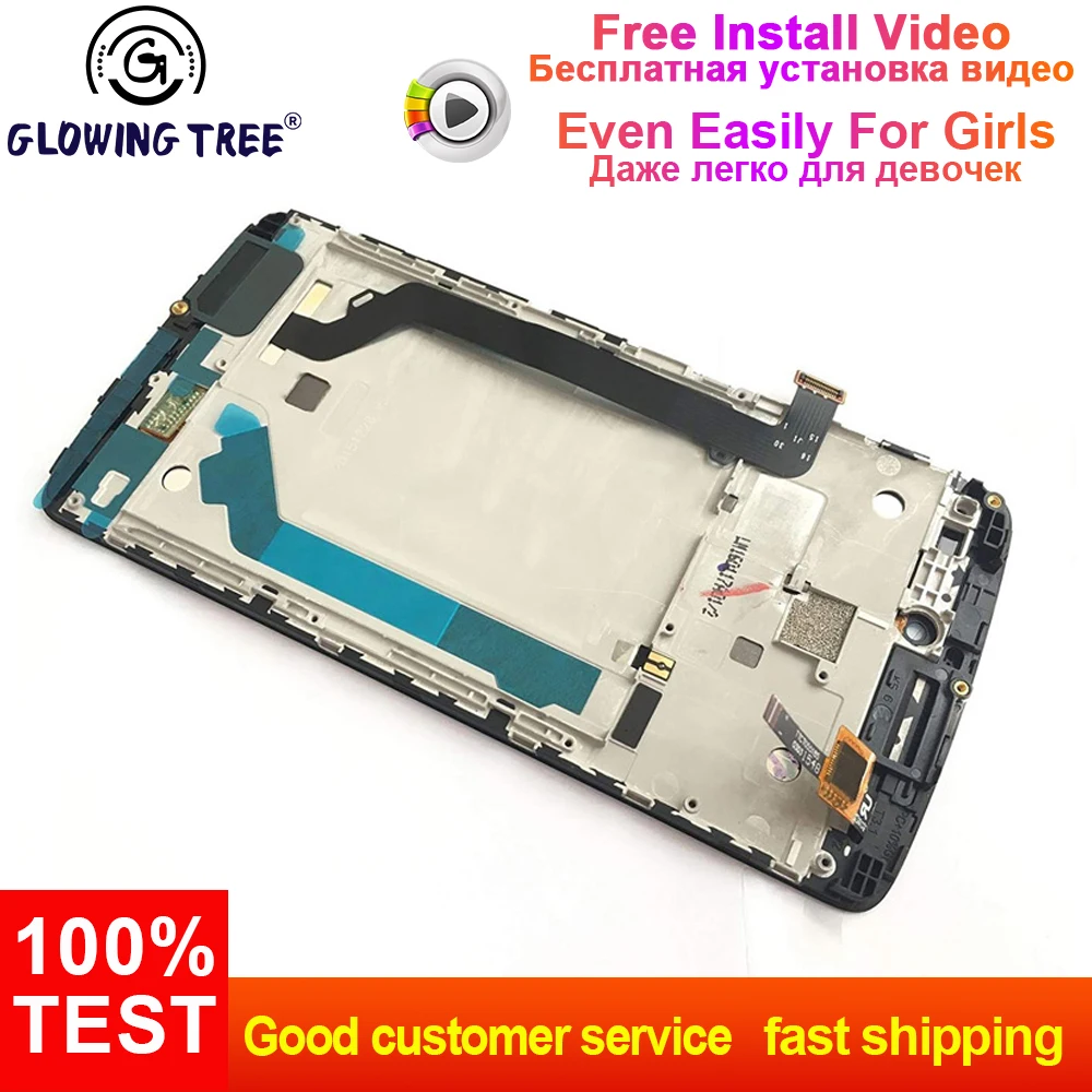 For Lenovo K4 Note A7010 A7010a48 LCD Display Panel Screen Module + Touch Screen Digitizer Sensor Assembly With Frame
For Lenovo K4 Note A7010 A7010a48 LCD Display Panel Screen Module + Touch Screen Digitizer Sensor Assembly With Frame