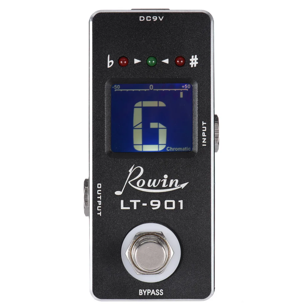 High Quality Guitar Pedal Tuner Mini Chromatic Guitar Tuner Pedal Effect True Bypass LCD Display Guitar Parts & Accessories
High Quality Guitar Pedal Tuner Mini Chromatic Guitar Tuner Pedal Effect True Bypass LCD Display Guitar Parts & Accessories