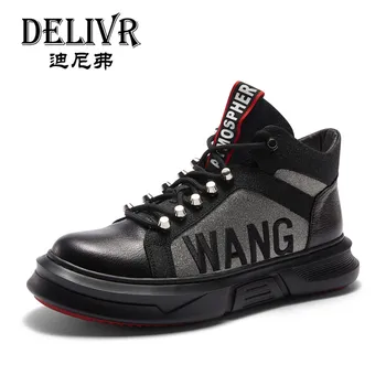 Delivr Mens Shoes Genuine Leather Winter Sneaker Shoes Men Martins Boots Casual Ankle Boot High-top Military Ankle Sneakers Men
Delivr Mens Shoes Genuine Leather Winter Sneaker Shoes Men Martins Boots Casual Ankle Boot High-top Military Ankle Sneakers Men