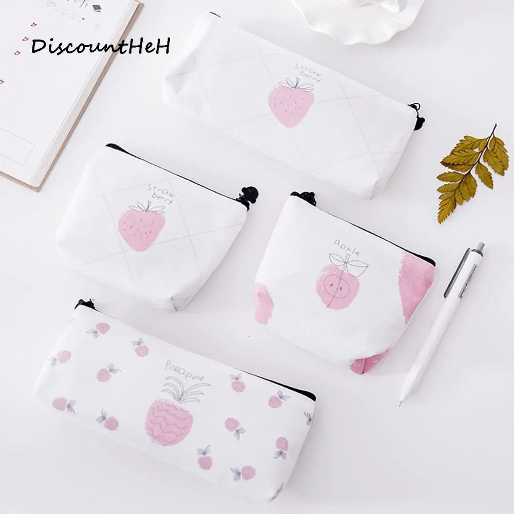 1Pcs/Sell White Fruit Pencil Case Shiny PU PencilsBags Kawaii Girl Capacity School Supplies Stationery Cosmetic Bag
1Pcs/Sell White Fruit Pencil Case Shiny PU PencilsBags Kawaii Girl Capacity School Supplies Stationery Cosmetic Bag