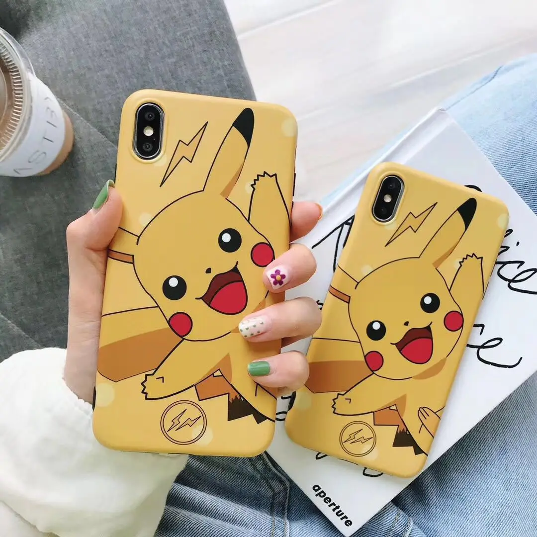 For iphone 8 case silicone cover Cartoon pokemons go Pikachue Phone Case for coque iPhone 7 7 plus 6 6S 8 Plus X XR XS MAX Case
For iphone 8 case silicone cover Cartoon pokemons go Pikachue Phone Case for coque iPhone 7 7 plus 6 6S 8 Plus X XR XS MAX Case