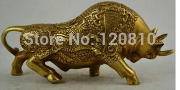 Collectibles Decorated Handwork Copper Carving Mighty feng shui cow Wonderful Statue
Collectibles Decorated Handwork Copper Carving Mighty feng shui cow Wonderful Statue