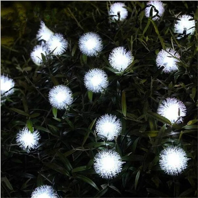 AC220V EU Plug 10m 50 Furry Snow Ball Edelweiss Led Christmas String Lights for Garden Wedding party Garland Decorations
AC220V EU Plug 10m 50 Furry Snow Ball Edelweiss Led Christmas String Lights for Garden Wedding party Garland Decorations