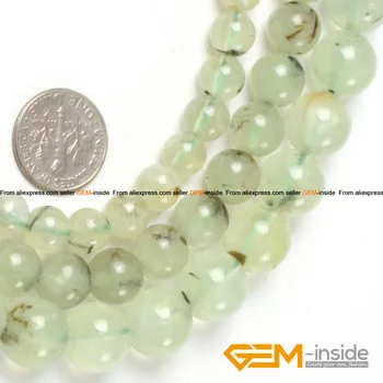 Natural Stone Round Prehnites Bead For Jewelry Making Strand 15 inch DIY Bracelet Necklace Jewelry Loose Beads 8mm 10mm 12mm
Natural Stone Round Prehnites Bead For Jewelry Making Strand 15 inch DIY Bracelet Necklace Jewelry Loose Beads 8mm 10mm 12mm