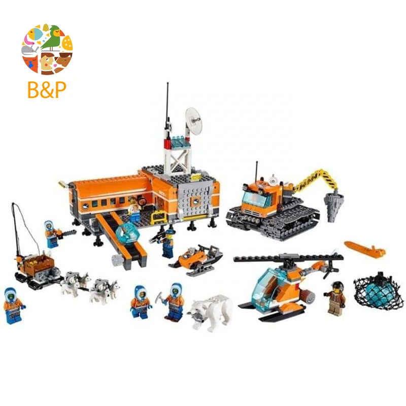 Legoing 60036 783pcs City series The Arctic Base Model Building Block Toy For Children Gift 10442
Legoing 60036 783pcs City series The Arctic Base Model Building Block Toy For Children Gift 10442