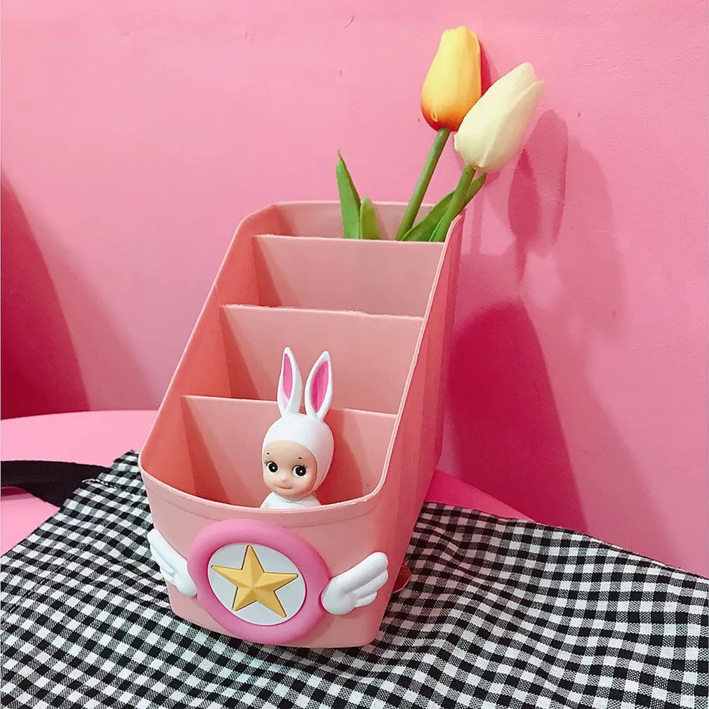 Multi-Slots Remote Control Plastic Makeup Desktop Storage Box Desk Table Oragnizer Case Office Stationery Storage Box
Multi-Slots Remote Control Plastic Makeup Desktop Storage Box Desk Table Oragnizer Case Office Stationery Storage Box