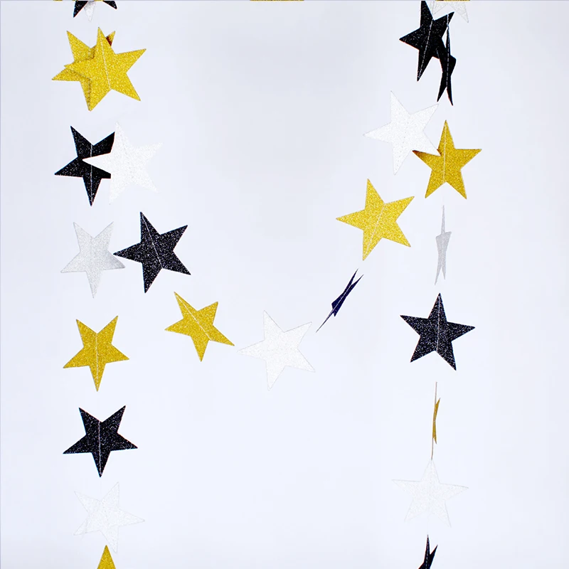 2.5 Meters Paper Garland Birthday Party decorations for home Cardboard flag Star Shape String Banners Party Home DIY Decoration
2.5 Meters Paper Garland Birthday Party decorations for home Cardboard flag Star Shape String Banners Party Home DIY Decoration