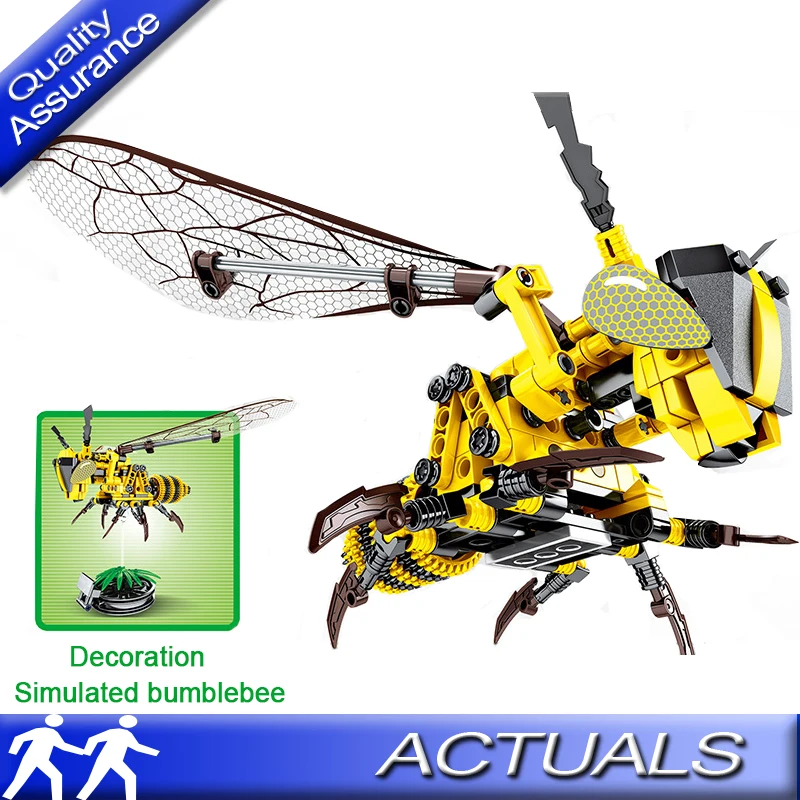 Sembo S703200 Technic Insect Simulated Bumblebee Building Blocks Bricks Children Educational Assembled Toys Compatible with Lego
Sembo S703200 Technic Insect Simulated Bumblebee Building Blocks Bricks Children Educational Assembled Toys Compatible with Lego